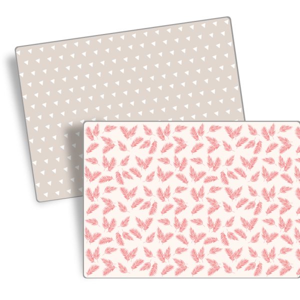 Dream Lux podloga sa dva lica Pink perje