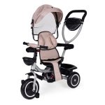 2u1 tricikl sa rotirajućim sedištem i sklopivom tendom Beige, ECOTOYS - Слика 6