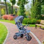 2u1 tricikl sa rotirajućim sedištem i sklopivom tendom Blue, ECOTOYS - Слика 3