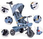 2u1 tricikl sa rotirajućim sedištem i sklopivom tendom Blue, ECOTOYS - Слика 8