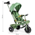 2u1 tricikl sa rotirajućim sedištem i sklopivom tendom Green, ECOTOYS - Слика 7