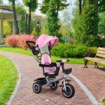 2u1 tricikl sa rotirajućim sedištem i sklopivom tendom Pink, ECOTOYS - Слика 8