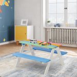 Baštenska garnitura KINDER HOME, Dečiji piknik sto sa klupama - Слика 7