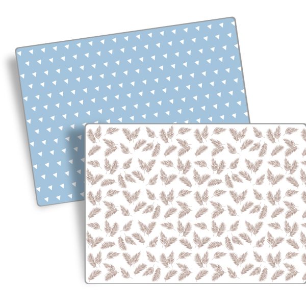 Dream Lux podloga sa dva lica Plavi trouglovi