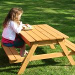 Baštenska garnitura KINDER HOME 2 u 1, Dečiji piknik sto i pesak - Слика 2