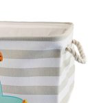 KINDER HOME Kutija za odlaganje igračaka i odeće siva - Слика 4