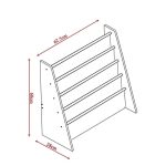 KINDER HOME Polica za dečije knjige i igračke šarena - Слика 5