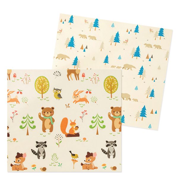 Premijum D&B sklopiva podloga Bebe životinje 149x179x1 cm