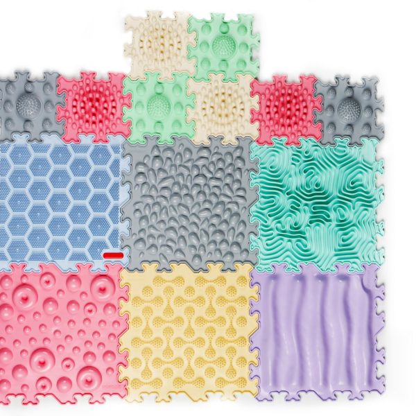 Komplet senzornih podloga Pastel