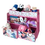 KINDER HOME Organizator za igračke i knjige roze - Слика 3