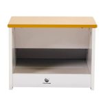 KINDER HOME Dečija drvena stolica-merdevine sa 2 stepenika šarena - Слика 5