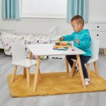 KINDER HOME Dečiji sto sa 2 stolice beli - Слика 2