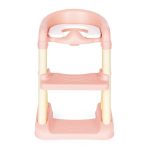 Adapter za wc šolju za decu sa stepenikom Eco Toys pink - Слика 5