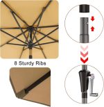 Bolzz suncobran green - Слика 2