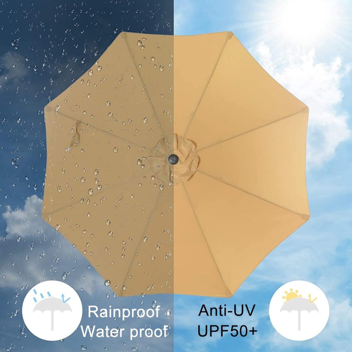 Bolzz suncobran khaki - Слика 3