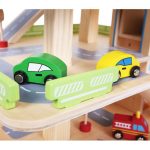 Drvena garaža sa stazom I liftom + automobili - Слика 5