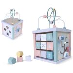 Drvena kocka za razvijanje motoričkih sposobnosti Eco Toys - Слика 2