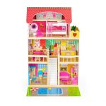 Drvena kućica sa bazenom I rasvetom Eco Toys - Слика 2