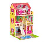 Drvena kućica sa bazenom I rasvetom Eco Toys - Слика 3