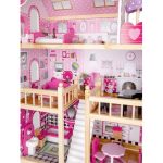 Drvena kućica za lutke, led nameštaj - Слика 2