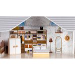 Drvena kućica za lutke sa nameštajem Emma residence - Слика 5