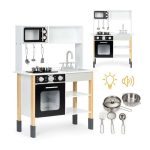 Drvena kuhinja + posudje za igru