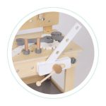 Drvena radionica za decu sto za alat - Слика 4