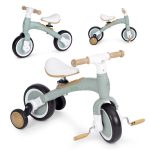 Ecotoys balans bicikl sa pedalama i pomoćnim točkovima 3u1 green - Слика 7