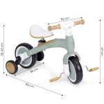 Ecotoys balans bicikl sa pedalama i pomoćnim točkovima 3u1 green - Слика 6
