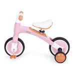 Ecotoys balans bicikl sa pedalama i pomoćnim točkovima 3u1 pink - Слика 6