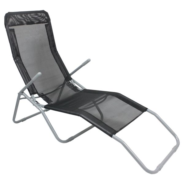 Chomik ležaljka za baštu/plažu crna *5897