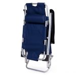 Ležaljka za plažu 2u1 dark blue - Слика 4