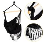 Ljuljaška za terasu RIO crna - Слика 6