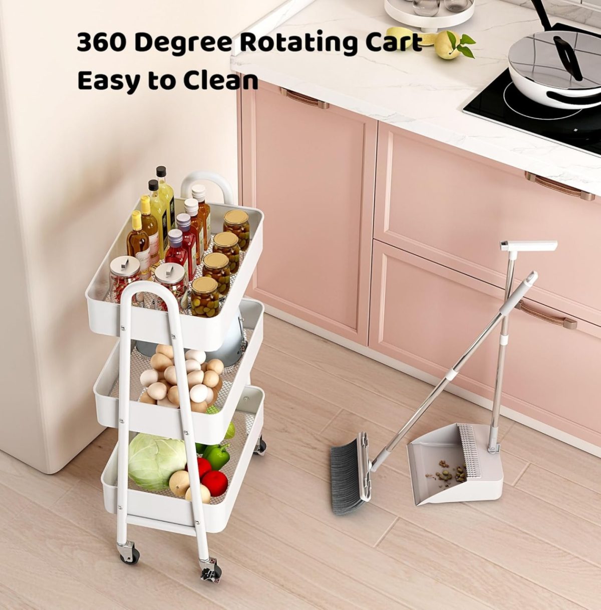 Bolzz met polica sa tockicima bela - Слика 3