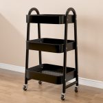 Bolzz met polica sa tockicima crna