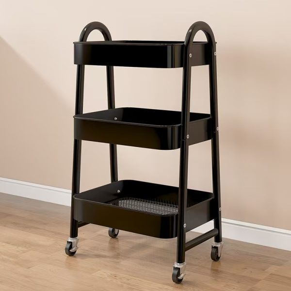 Bolzz met polica sa tockicima crna