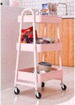 Bolzz met polica sa tockicima roze - Слика 2