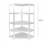 Chomik metalna ugaona polica 5 nivoa *0892 - Слика 6