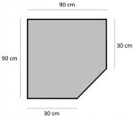 Chomik metalna ugaona polica 5 nivoa *0892 - Слика 7