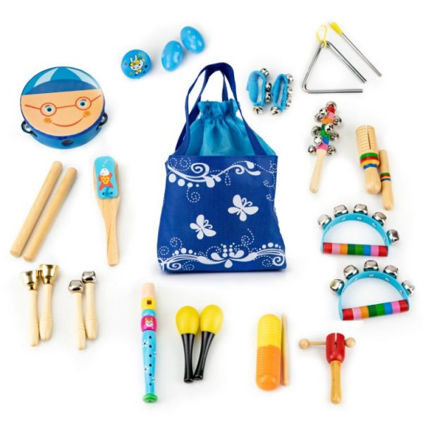 Muzički set 16 instrumenata + torba Eco Toys