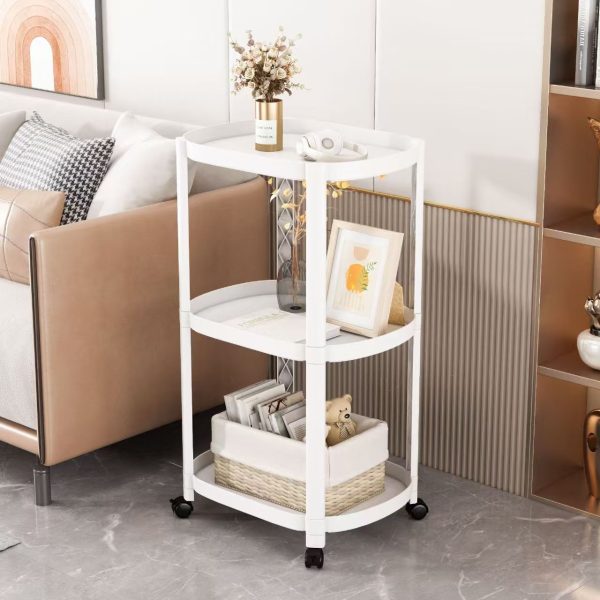 Bolzz nap polica 3 nivoa bela