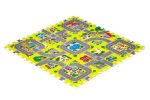 Podloga za igru city 9 elemenata 90.5x90,5cm iplay Eco Toys - Слика 2
