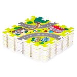 Podloga za igru city 9 elemenata 90.5x90,5cm iplay Eco Toys - Слика 4
