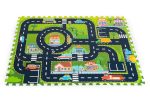 Podloga za igru puzzle city Eco Toys