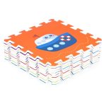 Podloga za igru puzzle vehicles 9 elemenata 86x86cm iplay Eco Toys - Слика 4