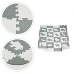 Podloga za igru sa ogradom 36el. 154x154 Eco Toys - Слика 4