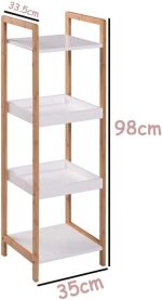 Bolzz polica bolzz bamboo 4 - Слика 5