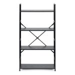 Polica za knjige LOFT 4 black - Слика 5