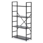 Polica za knjige LOFT 4 black - Слика 6