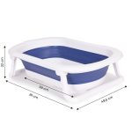 Sklopiva kadica za bebe blue sa odvodom Eco Toys - Слика 7